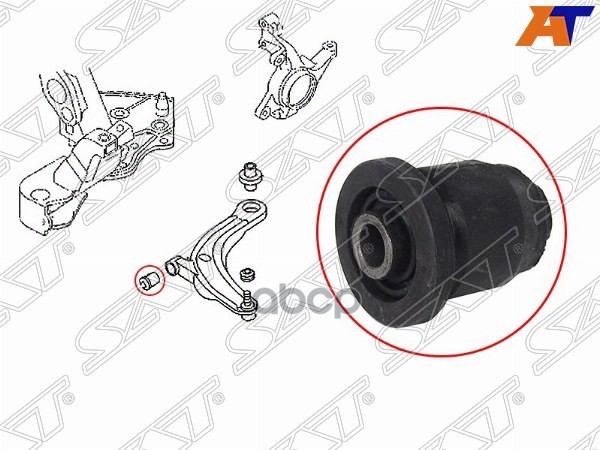 Сайлентблок рычага Mazda MPV 99-06 Sat арт. ST-LC62-34-350C-BF