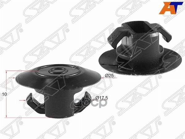 Клипса защиты бампера TOYOTA/LEXUS (Продажа по 10шт) Sat арт. ST-M10355