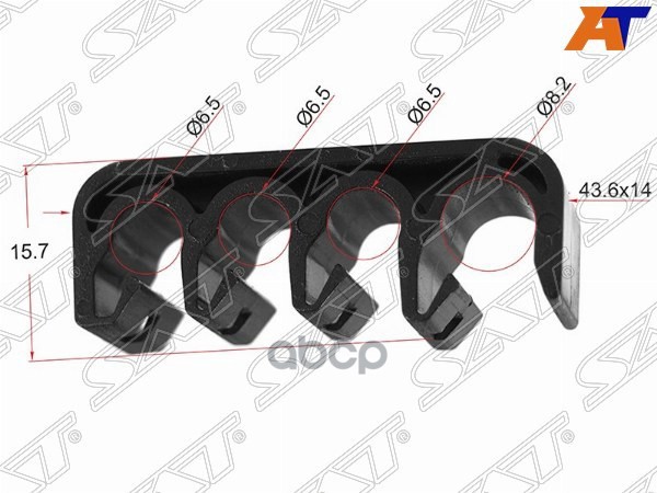 Клипса Эл. Проводки Toyota/Lexus (1 Шт.) Sat арт. ST-M10376