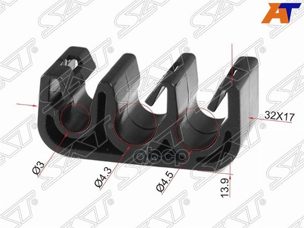 Клипса Эл. Проводки Toyota/Lexus (1 Шт.) Sat арт. ST-M10378