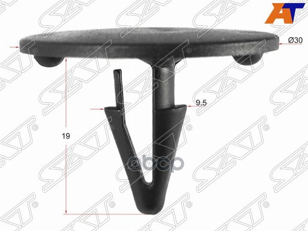 Клипса (обшивки капота FORD (Продажа по 10шт)) Sat арт. ST-M10755