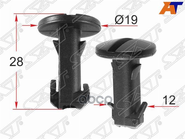 Клипса бампера LAND ROVER (Продажа по 10шт) Sat арт. ST-M12377