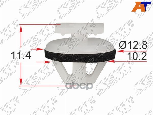 Клипса крепления порога NISSAN (Продажа по 10шт) Sat арт. ST-M12389