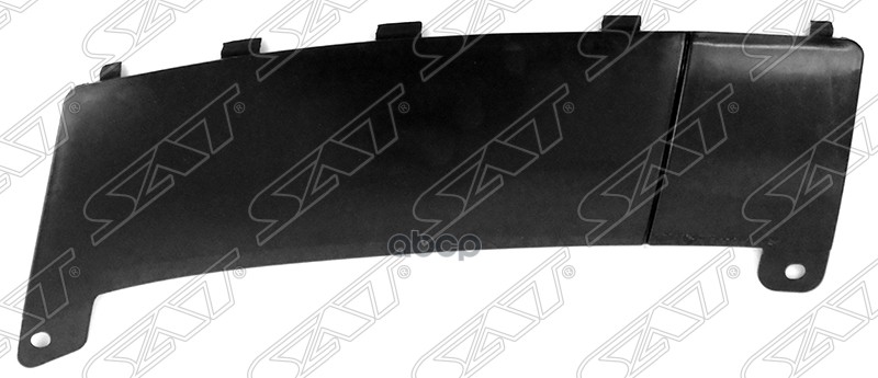 Накладка бампера Mitsubishi Outlander 02-09 / Airtrek 01-05 (Сзади/ Слева/ Снизу) Sat арт. ST-MB50-087M-2