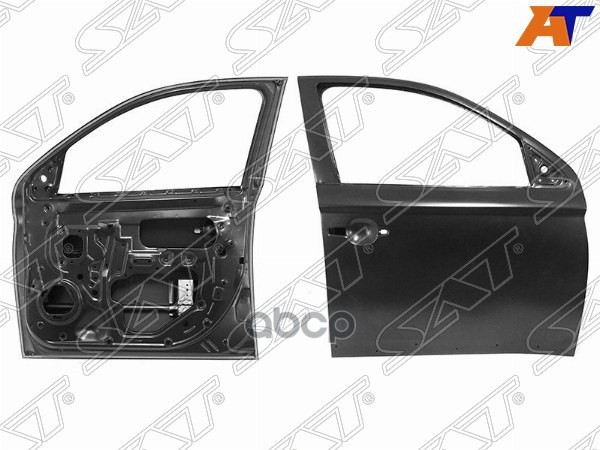 Дверь передняя Mitsubishi Outlander 15-22 (Справа/ под накладку) Sat арт. ST-MB53-040-A1