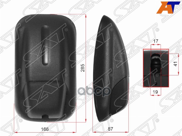 Зеркало Mitsubishi Fuso Canter FE7 02-12 / Fuso Canter FE8 02-12 Sat арт. ST-MB84-940-0