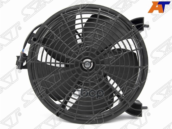 Диффузор радиатора кондиционера в сборе MITSUBISHI PAJERO SPORT 08-/L200/TRITON 07- Sat арт. ST-MBS2-200-A0