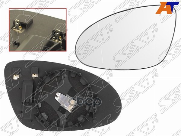 Полотно зеркала Mercedes-Benz S-Class 05-09 (Слева/ Обогрев/ асферическое) Sat арт. ST-MD47-940G-2