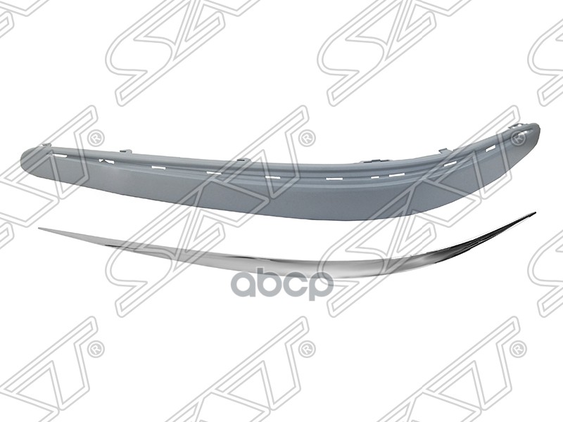 Молдинг Бампера Mercedes-Benz E-Class 02-06 (Спереди/ Слева) Sat арт. ST-MD57-000M-2