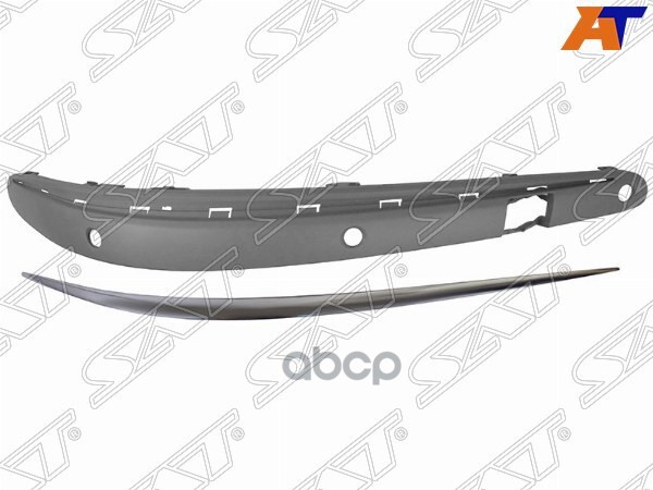 Молдинг бампера Mercedes-Benz E-Class 02-06 (Спереди/ Справа/ AVANTGARDE) Sat арт. ST-MD57-000M-B1