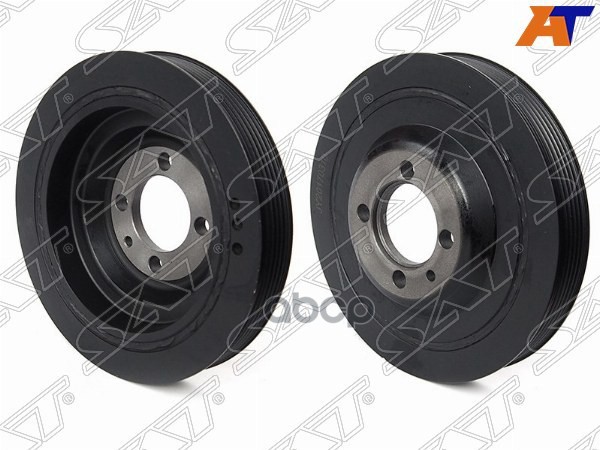 Шкив коленвала Mitsubishi Lancer 02-10 / Outlander 02-09 Sat арт. ST-MN137104
