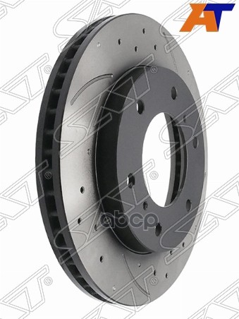 Диски тормозные(комплект 2шт) Mitsubishi Pajero 99-20 Sat арт. ST-MR407116PF