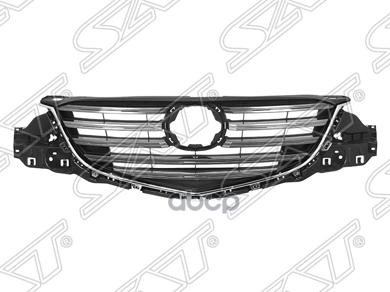 Решетка радиатора Mazda CX-5 14-17 (с хром молдингом) Sat арт. ST-MZX5-093-A0