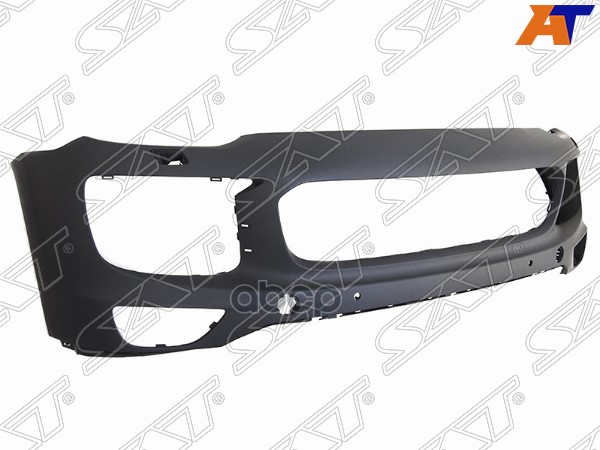 Бампер передний Porsche Cayenne 14-18 (Под омыватели фар/ Под сонары(парктроники)/ С отверстием под Sat арт. ST-PR02-000-A0