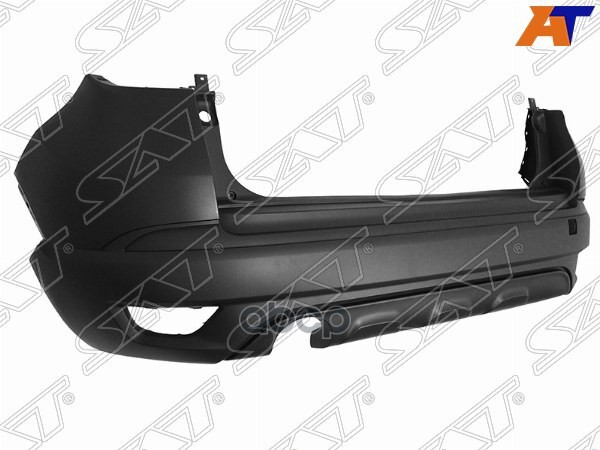 Бампер задний Renault Kaptur 16-20 (Под одну трубу) Sat арт. ST-RN16-087-0