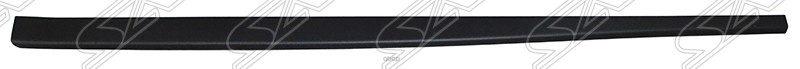 Накладка порога Nissan Terrano 14-22 / Renault Duster 10-21 (Справа/ черная) Sat арт. ST-RND1-521M-1