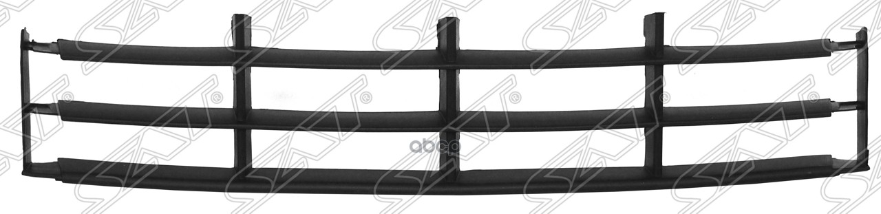 Решетка в бампер Skoda Fabia 10-15 / Roomster 10-15 Sat арт. ST-SD02-000G-A0