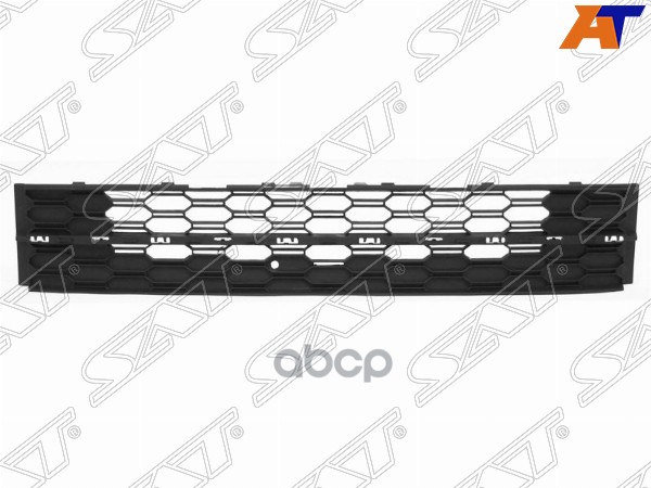 Решетка в бампер Skoda Octavia 16-20 (Под молдинг(и)) Sat арт. ST-SD27-000G-C0