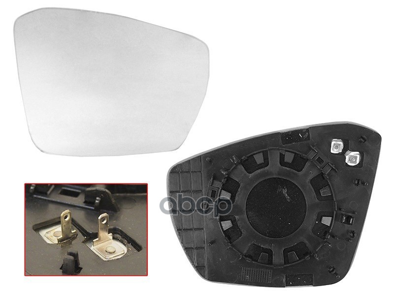 Полотно зеркала Skoda Octavia 12-20 (Справа/ Обогрев) Sat арт. ST-SD27-940G-1