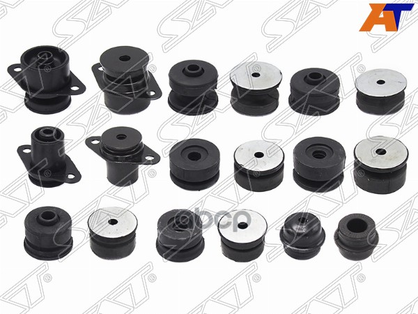 Подушка рамы (комплект) Toyota Land Cruiser (J100) 98-07 / Lexus LX 98-07 Sat арт. ST-TLC100