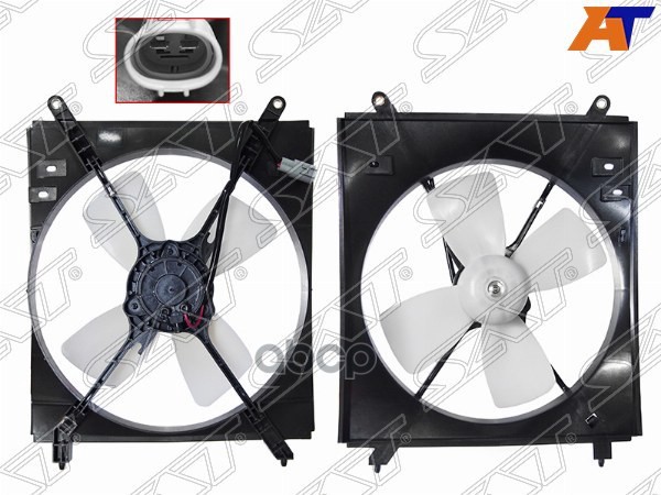 Диффузор Toyota Camry (XV20) 96-02 / Daihatsu Altis 00-01 Sat арт. ST-TY37-203-0