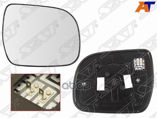 Полотно зеркала Toyota Highlander 07-13 (Справа/ Обогрев) Sat арт. ST-TYG3-940G-1