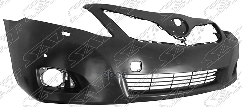 Бампер передний Toyota Camry (XV40) 09-11 / Camry UAE/USA 09-11 (Под омыватели фар/ Под сонары(паркт Sat арт. ST-TYL5-000-D0