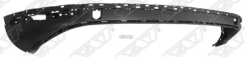 Бампер задний Volkswagen Touareg 14-18 (Средняя часть/ С отверстием под крюк) Sat арт. ST-VW62-087-D0