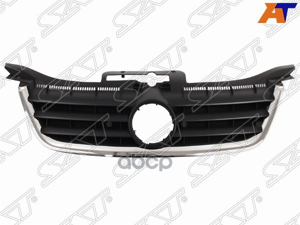 Решетка Радиатора Volkswagen Caddy 03-10 / Touran 03-06 (С Хром Молдингом) Sat арт. ST-VW65-093-0