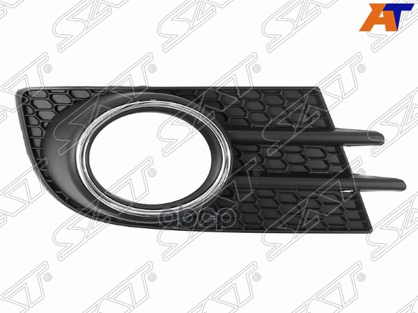 Оправа ПТФ Volkswagen Tiguan 11-17 (Справа/ Хром ободок) Sat арт. ST-VW70-219-E1