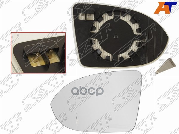 Полотно Зеркала Vw Passat B8 14-20 Lh Sat арт. ST-VWA10-940G-2