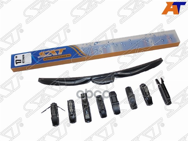 Щетка стеклоочистителя (Гибридная/ 17 (425мм)) Sat арт. ST-WB5-17-RHD