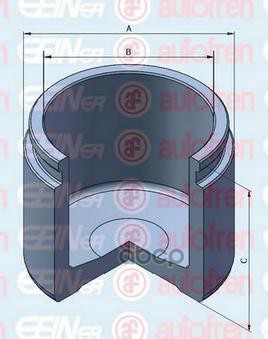 Поршень Суппорта Перед Toyota Corolla 14#/15#/18#/Lexus Is 250/300H 04-13 Seinsa Autofren арт. D025308
