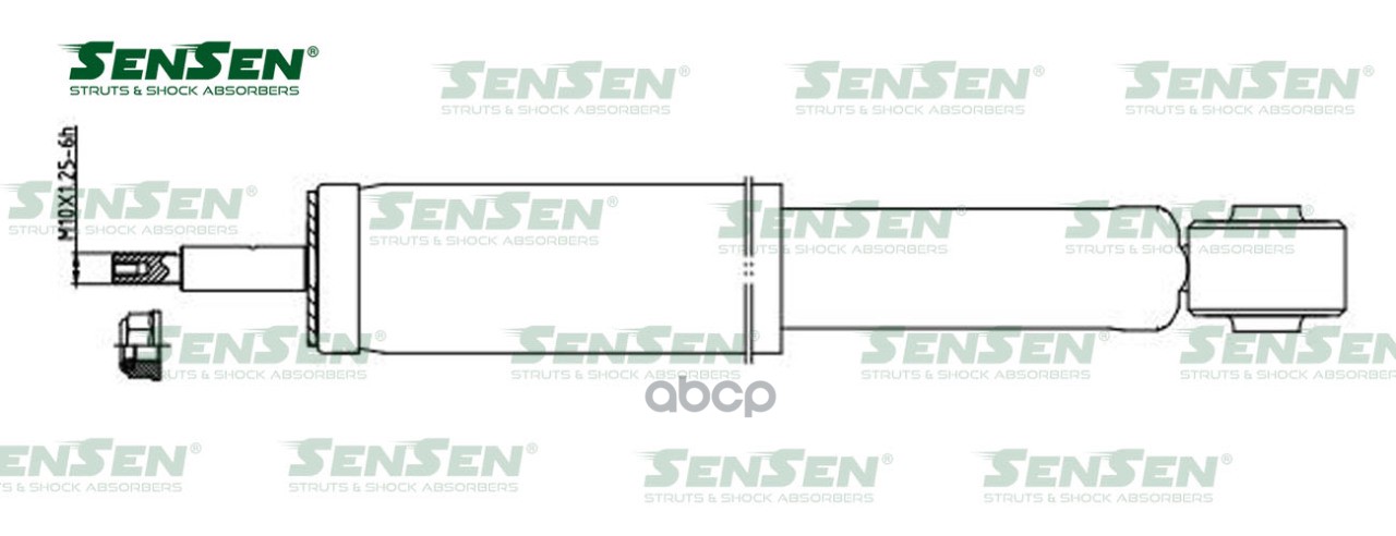 Амортизатор_HONDA CIVIC 06- зад.газ.(седан) SENSEN 32130275 Sensen арт. 3213-0275