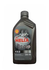 Shell Масло моторное синтетическое Shell Helix HX8 5W-40 1 л 550023626 (550040424)(550061574O004)