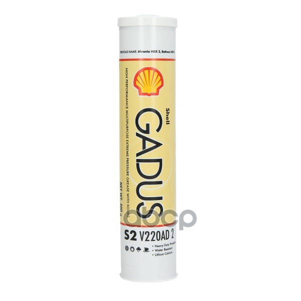 Пластичная смазка Gadus S2 V 220 AD 1 0.4кг 550028173 (550050009) Shell арт. 550028173