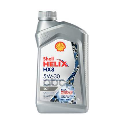 Shell Масло Моторное Shell Helix Hx8 Ect 5W-30 Синтетическое 1 Л 550045057