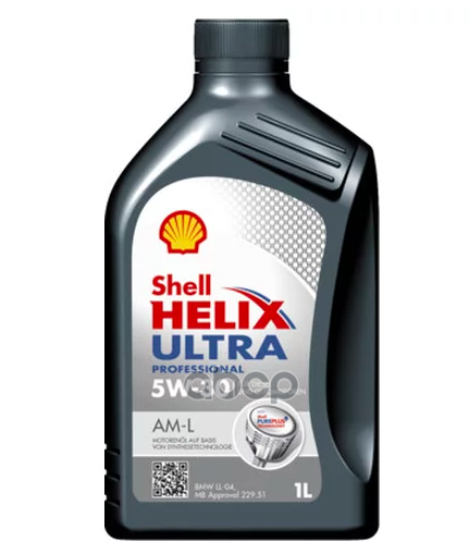 Shell Масло моторное Shell Helix Ultra Professional AM-L 5W-30 1л 550046302(550046302T124)