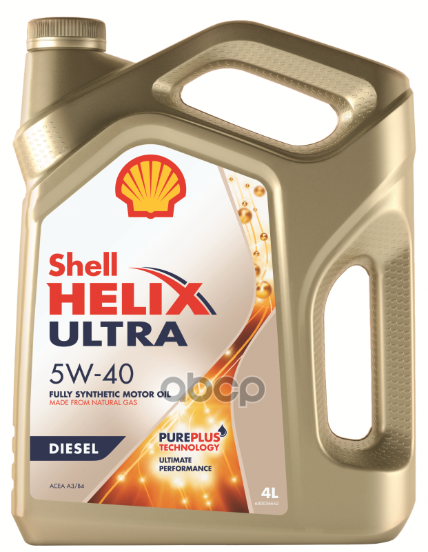 Shell Масло Моторное Синтетическое Helix Diesel Ultra 5W-40 4Л 550046371