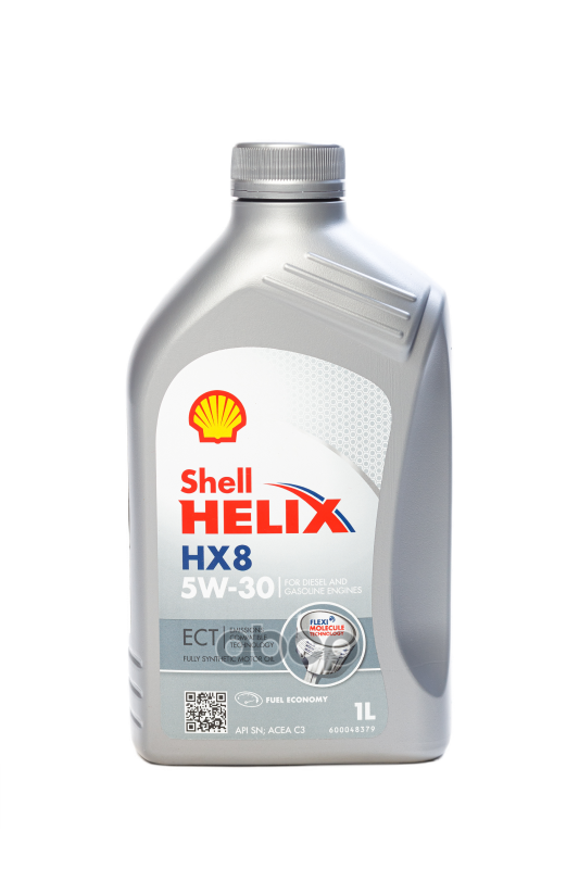 Shell Масло моторное синтетическое Helix HX8 ECT 5W-30 1л. европа 550048140