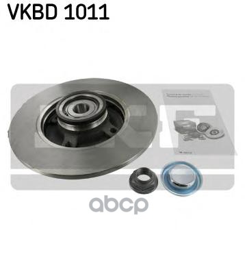 Диск тормозной задний с подшипником CITROEN C4/PEUGEOT 307 /D=249mm SKF VKBD 1011 Skf арт. VKBD 1011