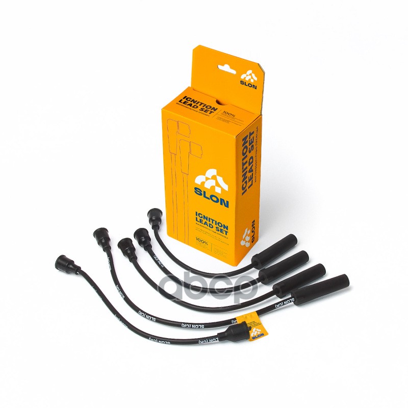 Жгут высоковольтных проводов 402.3707244-01 в комплекте с проводом катушки зажигания 3102.3707050 Slon арт. 402.3707244-01