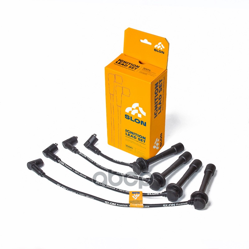 Комплект высоковольтных проводов Kia Rio, Spectra, Sephia I/II 1.5 16V (27400-2X140) SLN.012 Slon арт. SLN.012