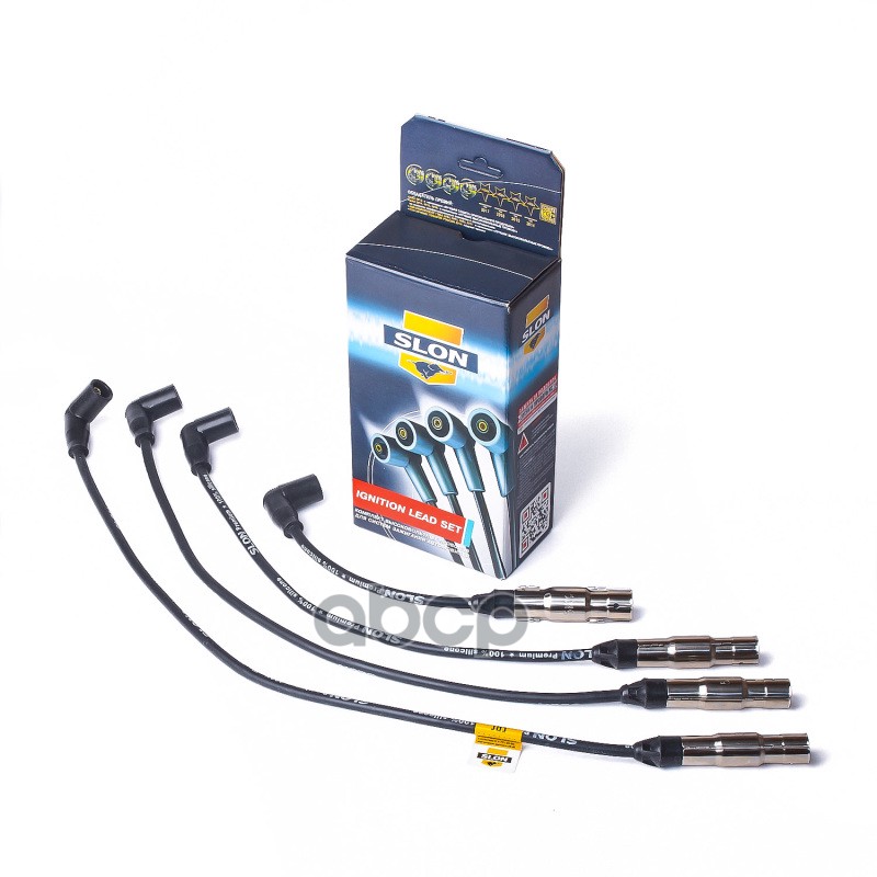Комплект высоковольтных проводов для авт. Audi A3  Skoda Octavia  VW Golf c дв. 2.0 (1999-2007) (06A Slon арт. sln.031