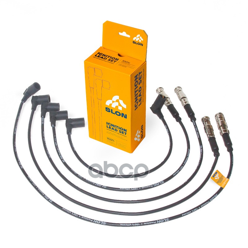 Комплект высоковольтных проводов для автомобилей MB W201 1.8-2.3 82-92/W124 2.0/2.3 M102 85-92 [OEM Slon арт. SLN047