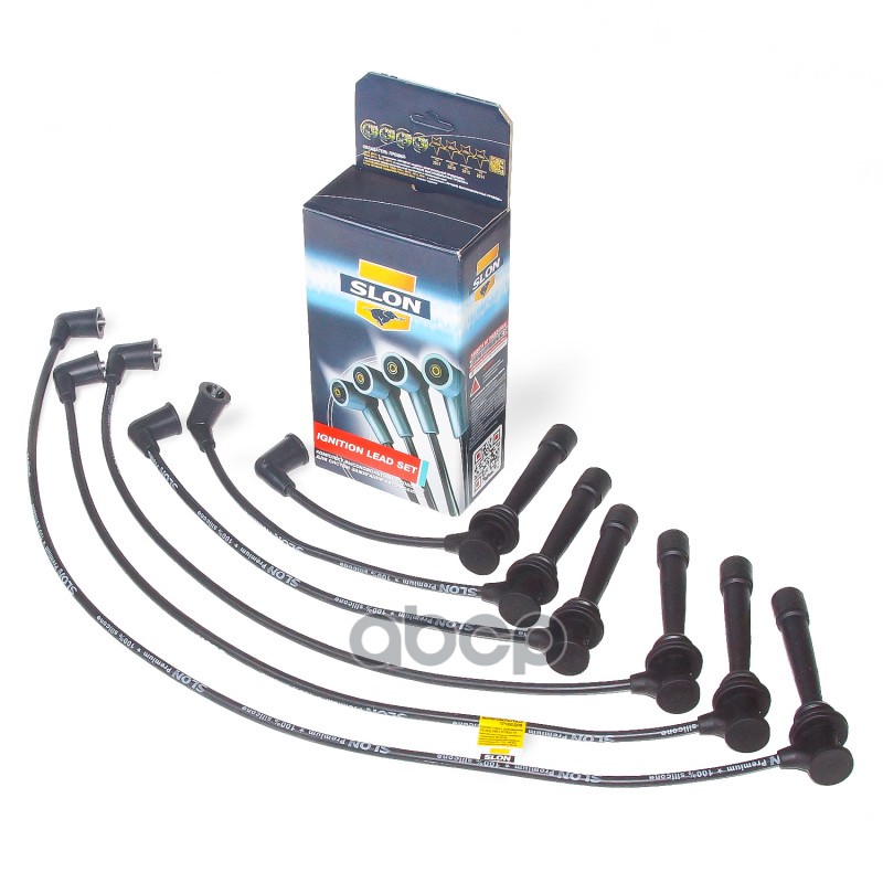 Комплект высоковольтных проводов HYUNDAI SANTA FE  KIA Sportage II [OEM №: 2750137B0 Slon арт. sln.055