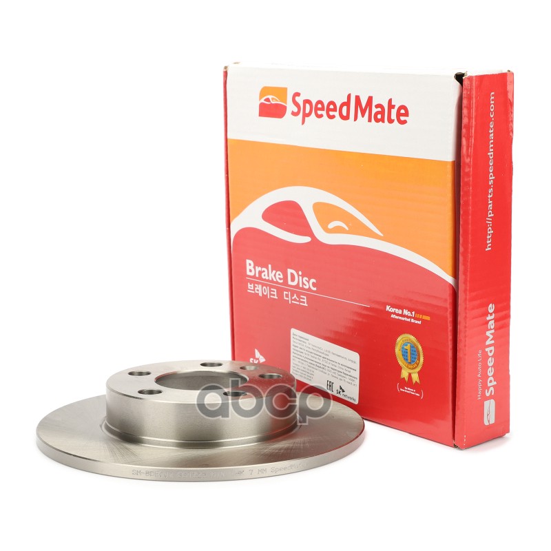 Диск торм.зад. VOLKSWAGEN (Polo седан V 612, 602) SKODA  (Octavia 1U2) (Octavia 1U5) (1,4) (1,6) SpeedMate арт. SMBDE002