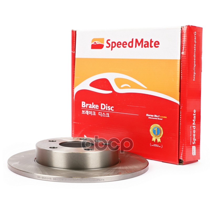 Диск торм.зад.OPEL (Astra H) (2004-2014) (5 отв, 264 мм) SpeedMate арт. SMBDE015