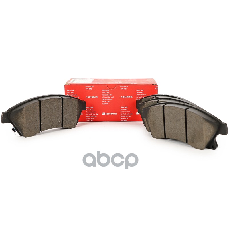 Колодки тормозные передние CHEVROLET AVEO (T300),CRUZE(J300, J305, J308)(R15) SPEEDMATE SM-BPG021 SpeedMate арт. SM-BPG021