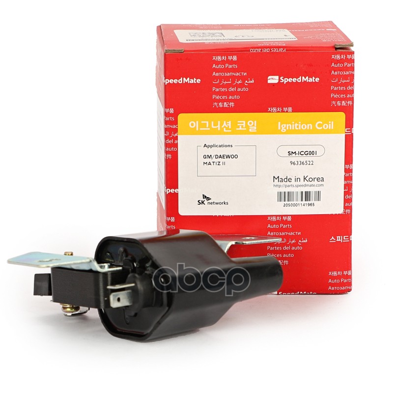 Катушка зажигания DAEWOO MATIZ (M100, M150) SpeedMate арт. SMICG001